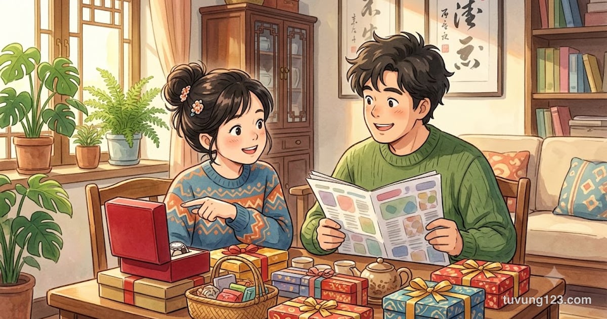 Giáo trình chuẩn HSK 2 bài 3: 左边那个红色的是我的 (Cái màu đỏ bên trái là của tôi)