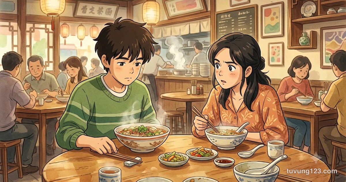Giáo trình chuẩn HSK 2 bài 6: 你怎么不吃了 (Sao bạn không ăn nữa?)