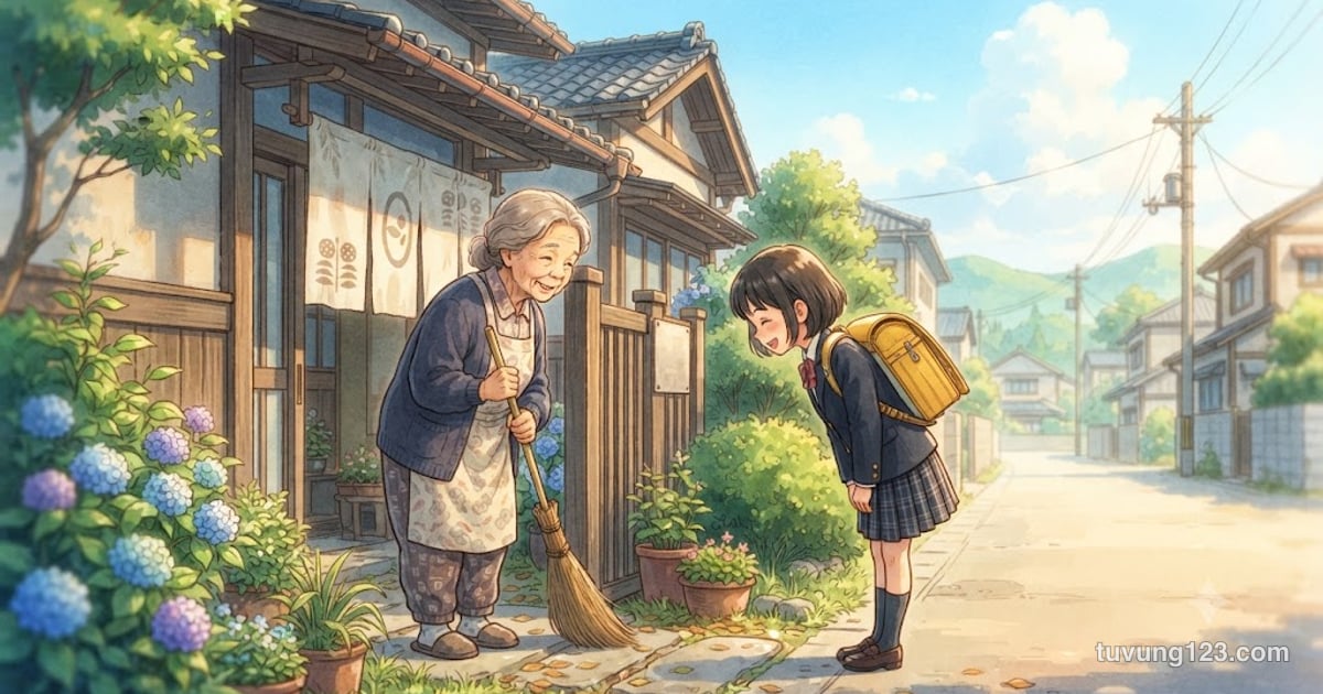 Chào hỏi tiếng Nhật: câu chào theo giờ, tình huống và cách cúi chào