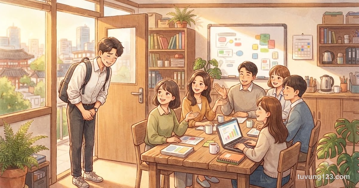 Xin lỗi tiếng Hàn: 죄송합니다, 미안해, 실례합니다 dùng khi nào