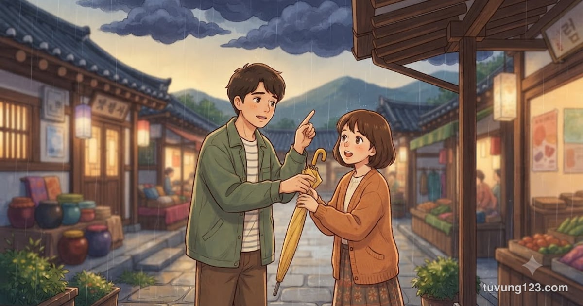 Ngữ pháp (으)니까 trong tiếng Hàn: nói lý do và khác gì 아서/어서