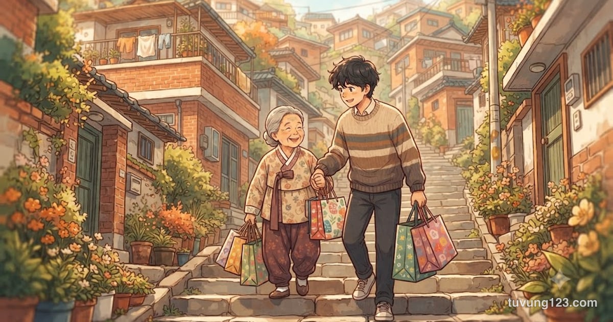 Ngữ pháp 아/어 주다 trong tiếng Hàn: làm giúp và nhờ vả