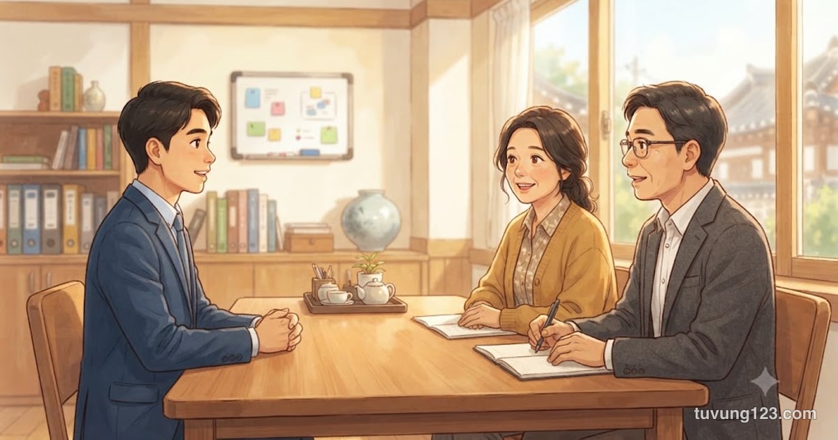 Phỏng vấn tiếng Hàn: câu hỏi thường gặp và mẫu trả lời