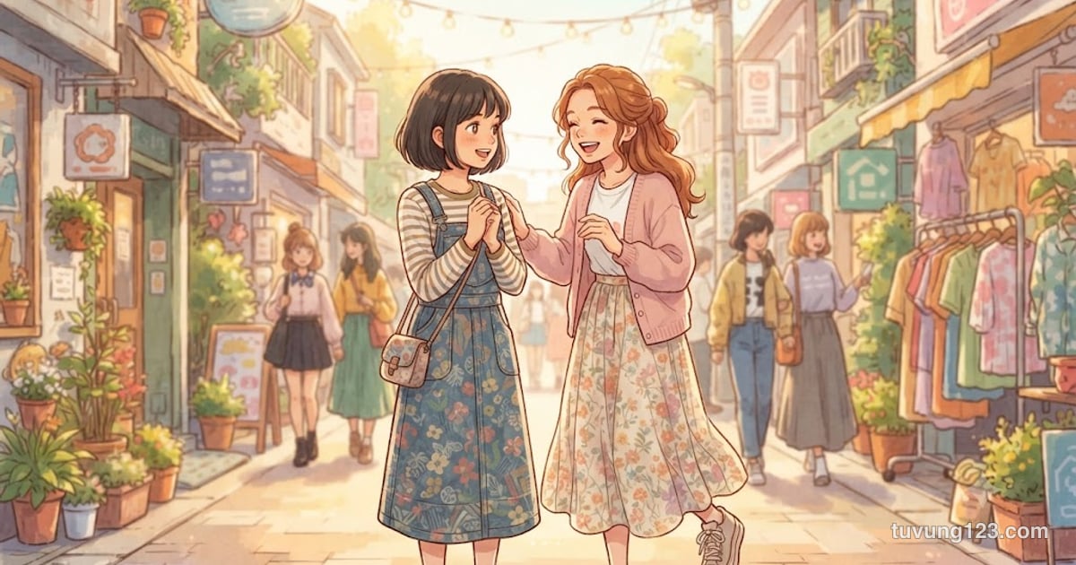 Câu tiếng Nhật dễ thương: kawaii, kirei, sugoi và cách khen