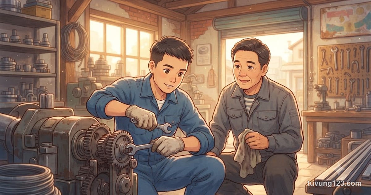 Từ vựng tiếng Hàn cơ khí, điện và ô tô kèm câu mẫu