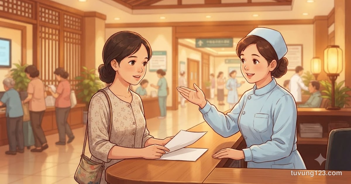 Từ vựng tiếng Trung bệnh viện: khoa khám, thủ tục, thuốc và nha khoa