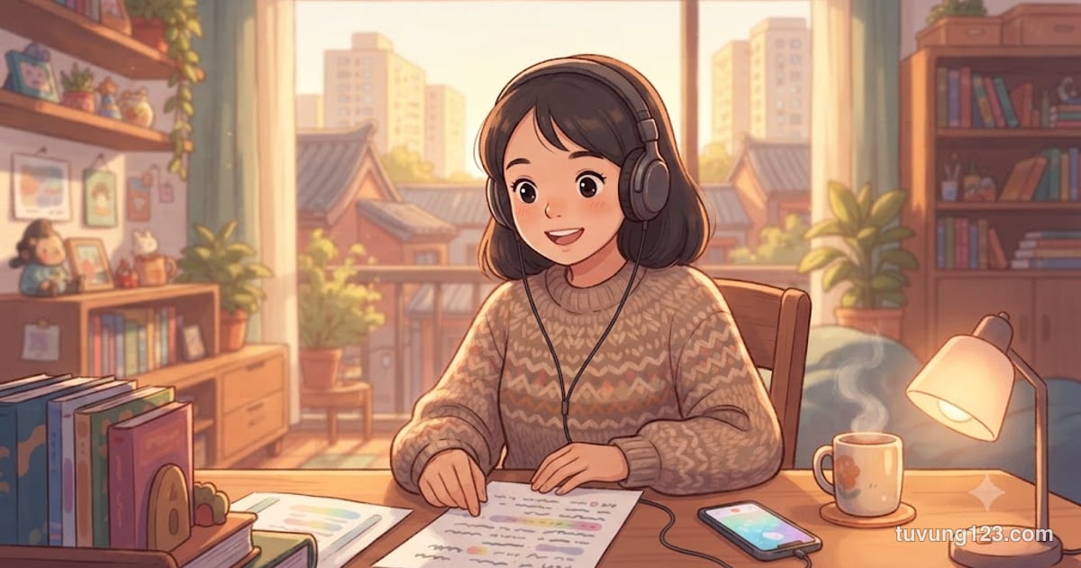 Shadowing tiếng Trung: cách nói đuổi từng bước và giữ đúng thanh điệu