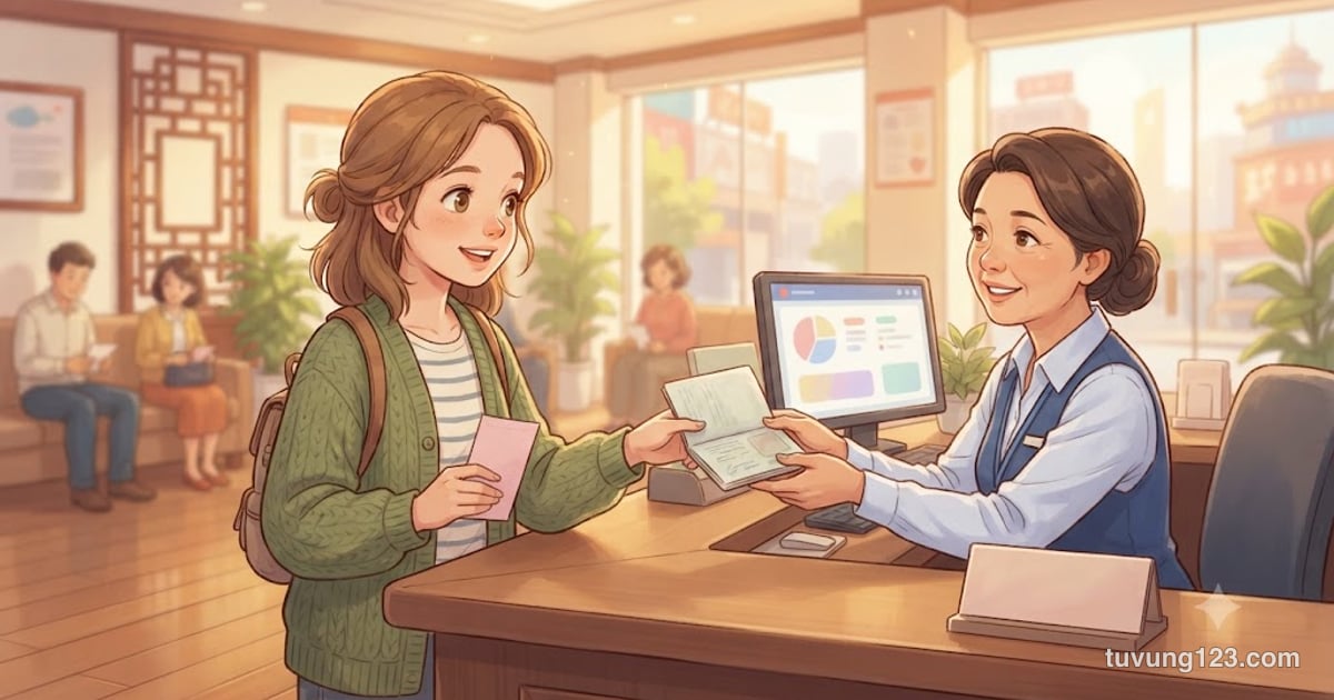 Từ vựng tiếng Trung ngân hàng: mở tài khoản, chuyển tiền, đổi tiền