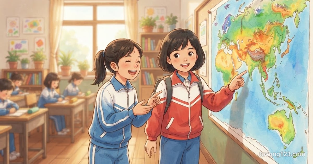 Tên các nước bằng tiếng Trung: quốc gia, thủ đô, quốc tịch và ngôn ngữ