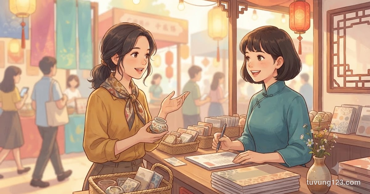 Từ vựng tiếng Trung đi hội chợ triển lãm: hàng mẫu, MOQ, báo giá