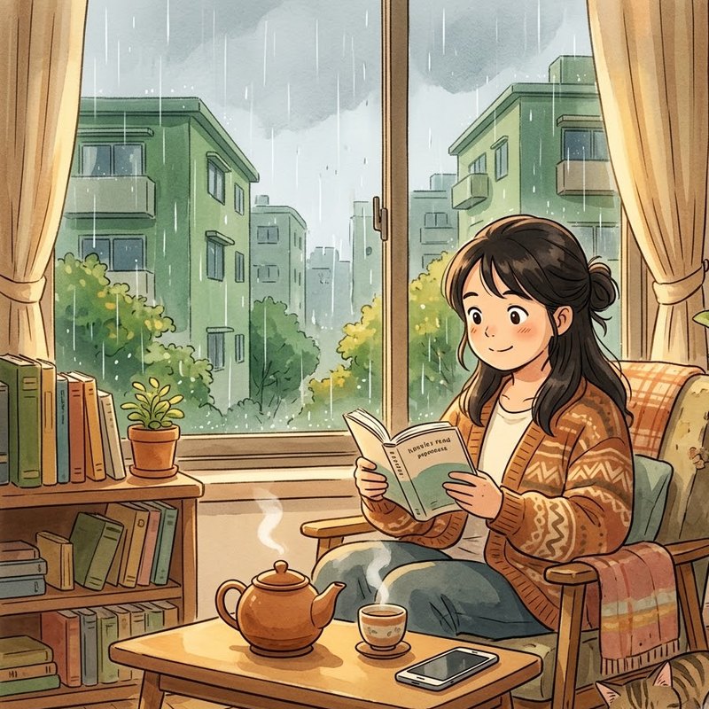 Ngày mưa ở nhà
