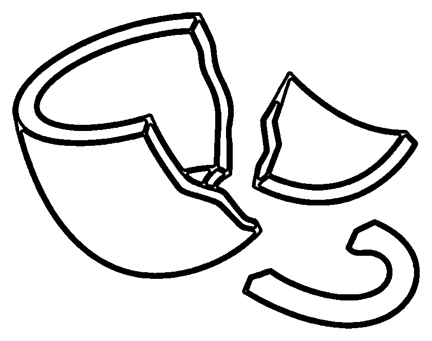 broken